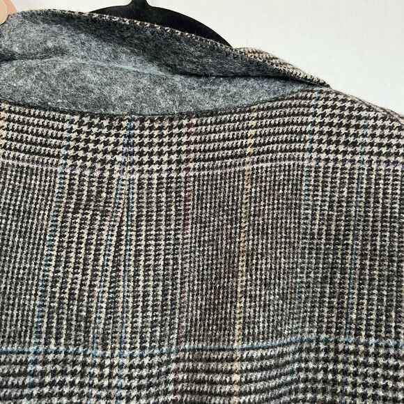 BILL BLASS 100% Camel Hair Men’s Blazer 42R Gray Jacket EUC Dillard’s Plaid Soft - Picture 12 of 16